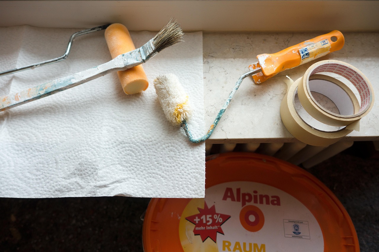 Oppussing av klubbhus